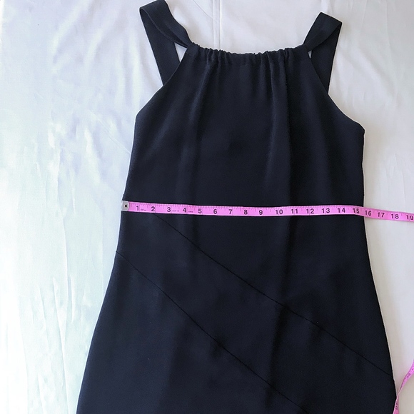 Sleeveless Black Shift Dress by Jean Michel - Picture 5 of 8